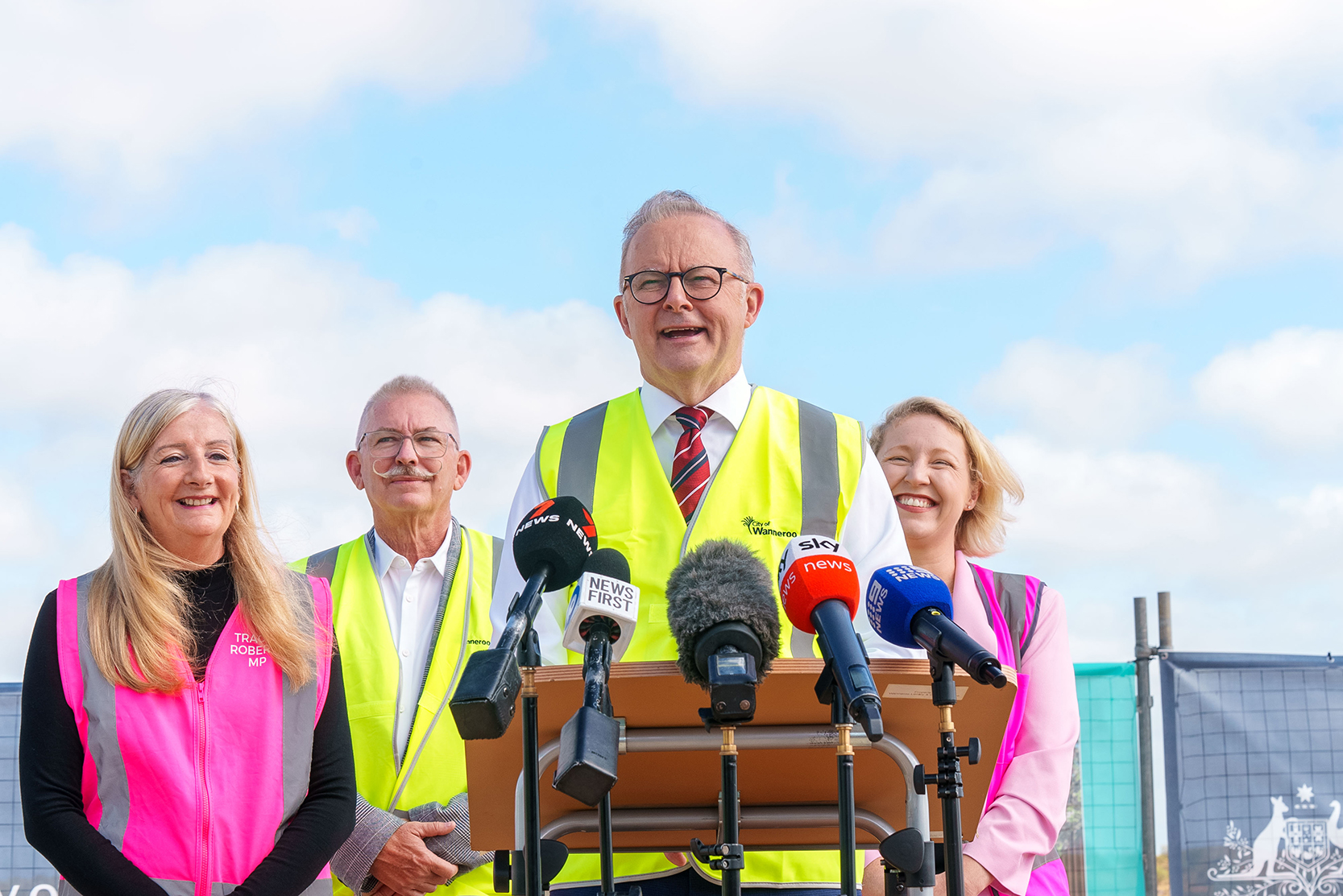 Sod turn marks the start of construction of Alkimos Aquatic Centre Main Image